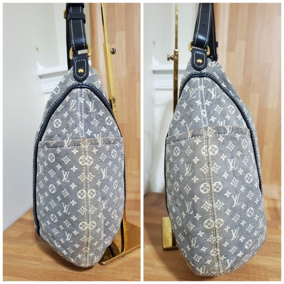 Authentic LOUIS VUITTON Encre Monogram Idylle Canvas Romance Bag - Picture 7 of 12